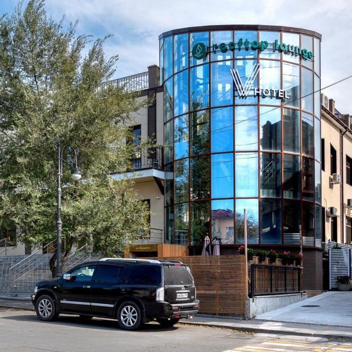 Гостиница "V Hotel&Rooftop lounge" |
