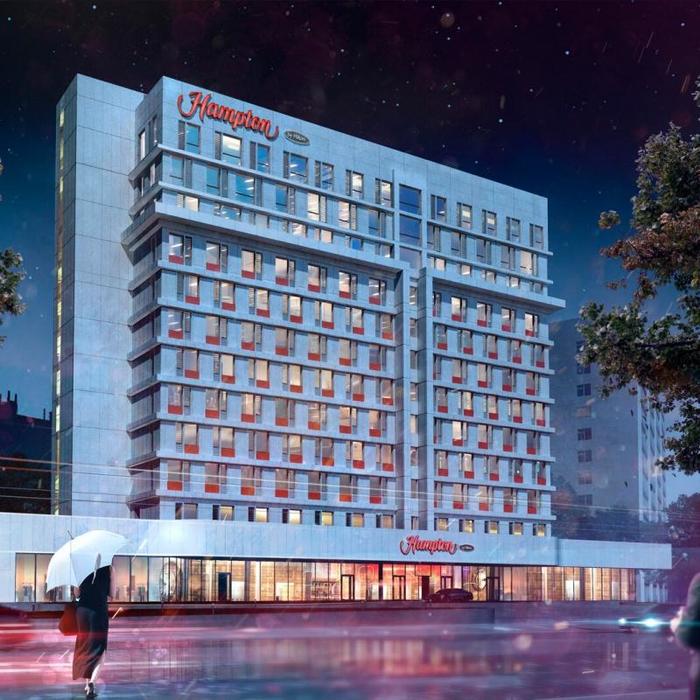 Гостиница "Hampton by Hilton Rogozhsky Val" |