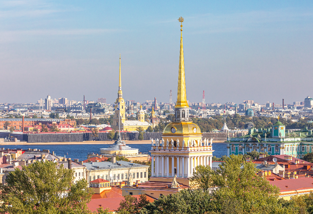 "Санкт-Петербург - день за днем. Золотая коллекция", тур на 6 дней, летнее расписание |